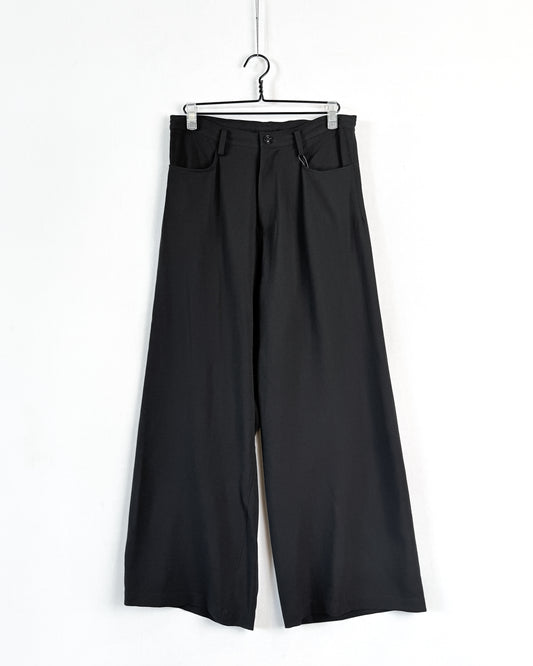 O-long straight pants