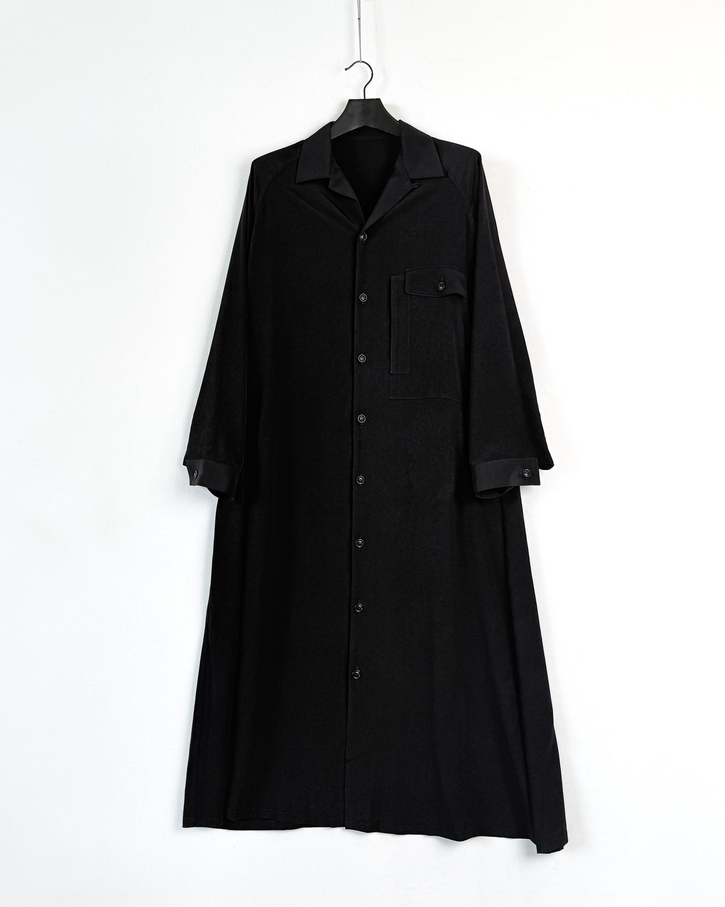 O-open collar dress