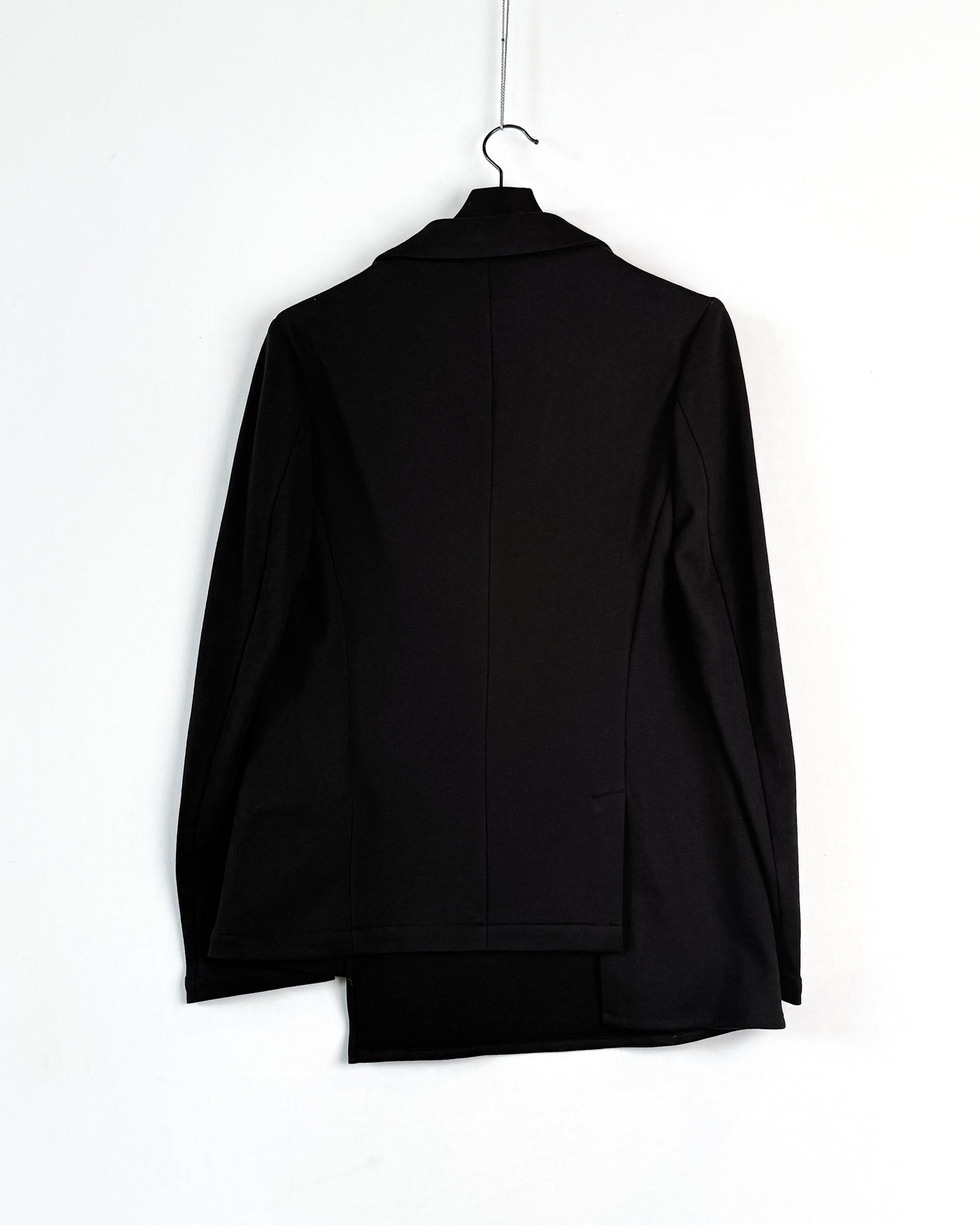 O-right cloth asymmetery jacket