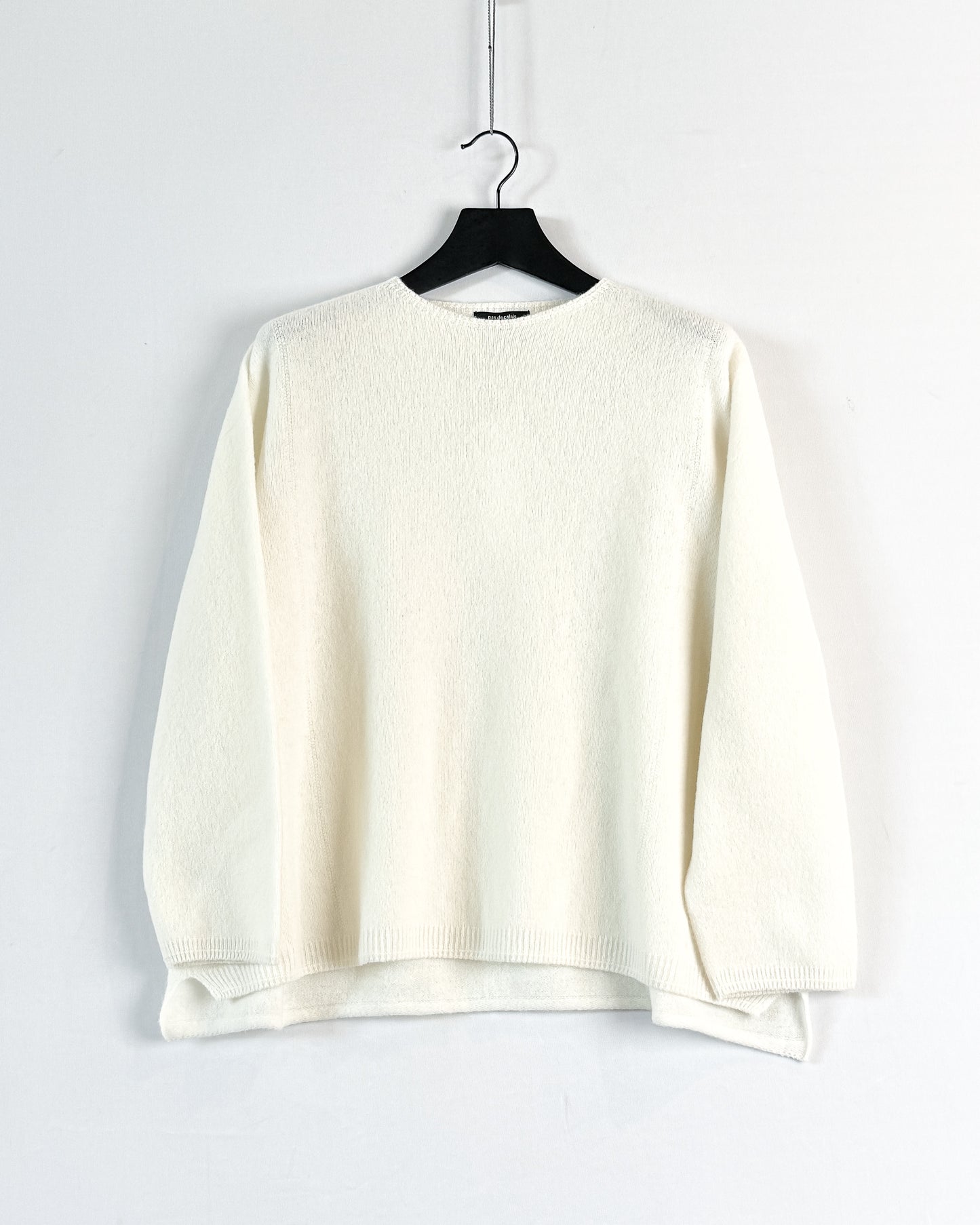Fine wool crewneck pullover