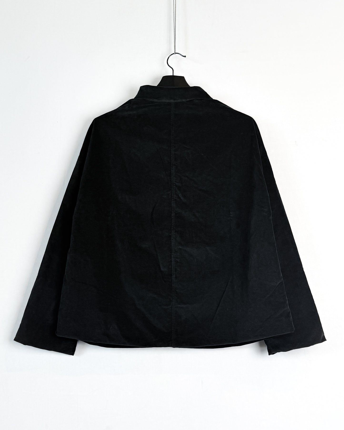 Shirt loose blazer velvet