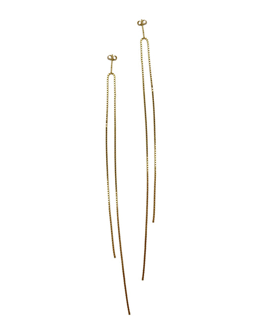 Fine earings fringe cubic Nr. 2