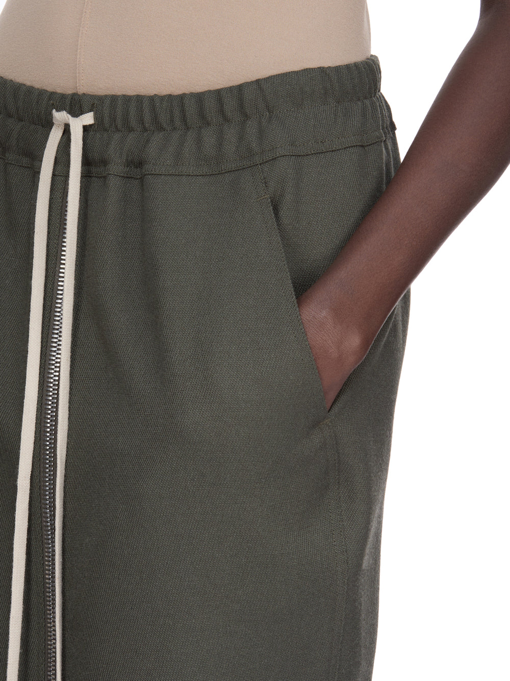 CONCORDIANS-Gonna-zipped short pillar