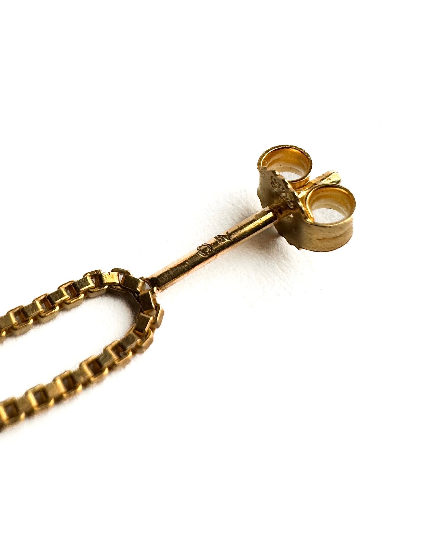 Fringe earrings fringe cubic Nr. 1