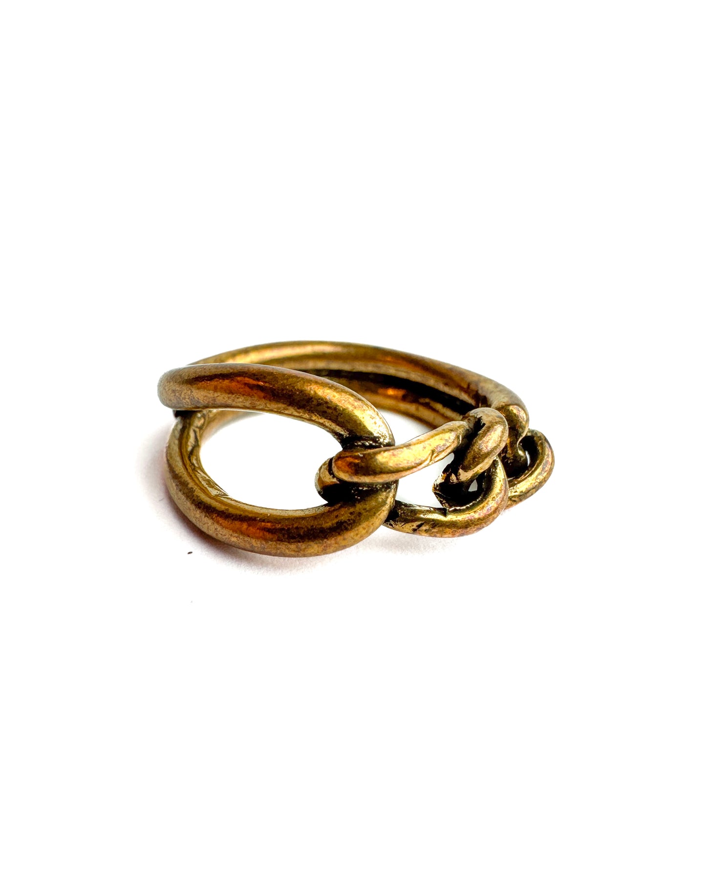 Old gold plating ring